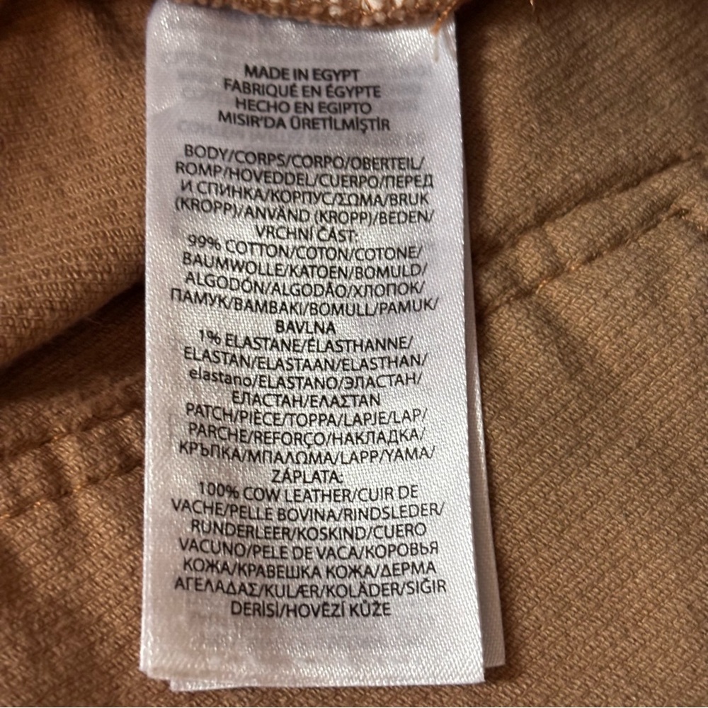 Lauren Ralph Lauren Women’s Camel Brown Corduroy Jeans Sz 14P EUC - Picture 9 of 11
